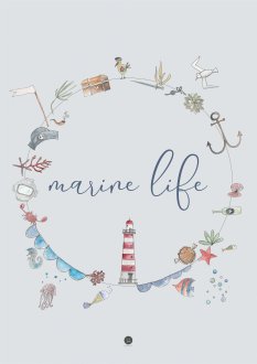 Plakat - Marine life