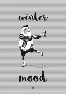 Plakat - Winter mood