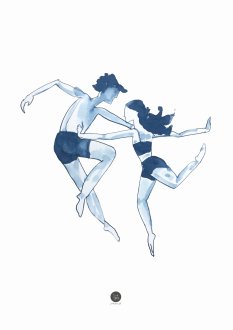 Plakat - Dance in the air