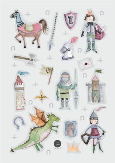 Naklejki - Knights stickers
