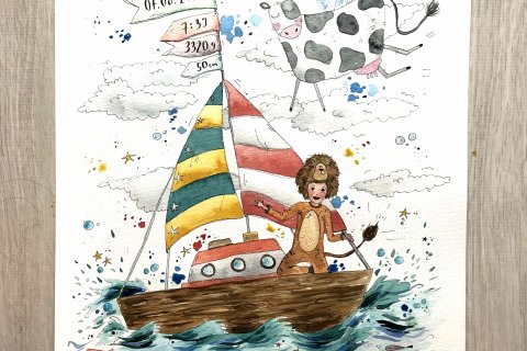 ILUSTRACJA URODZINOWA